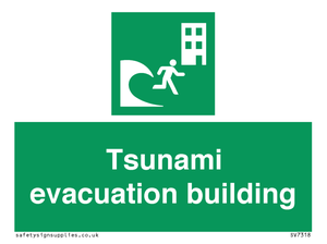 Tsunami evacuation building