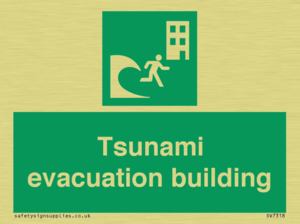 Tsunami evacuation building