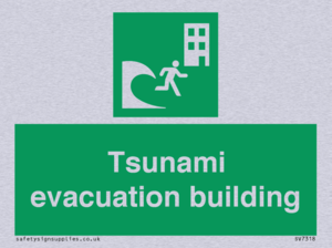 Tsunami evacuation building