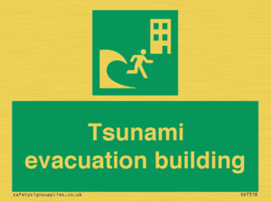 Tsunami evacuation building