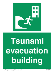 Tsunami evacuation building