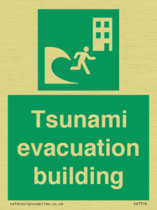 Tsunami evacuation building