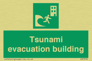 Tsunami evacuation building