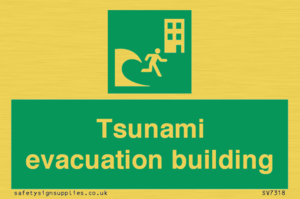 Tsunami evacuation building