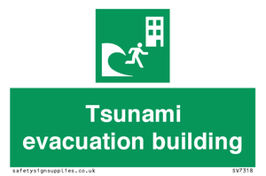 Tsunami evacuation building