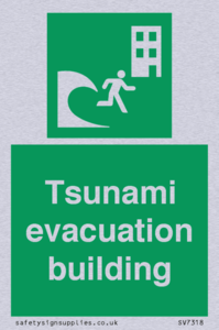 Tsunami evacuation building