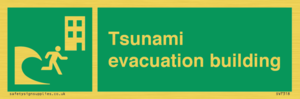 Tsunami evacuation building