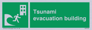 Tsunami evacuation building