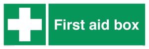 first aid box