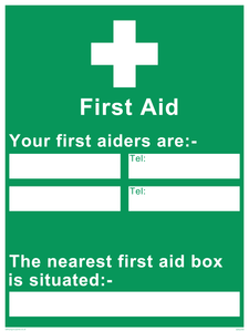 First Aiders Information