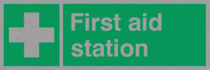 First aid station