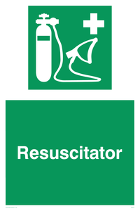 Resuscitator sign 
