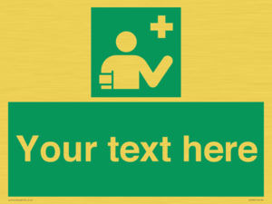 Custom Safe Condition First aid responder