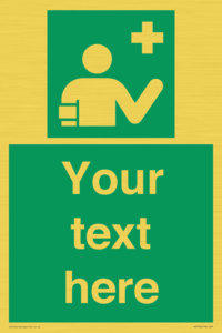 Custom Safe Condition First aid responder