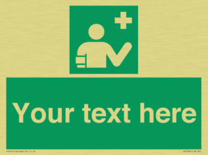 Custom Safe Condition First aid responder