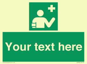 Custom Safe Condition First aid responder