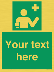 Custom Safe Condition First aid responder