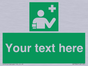 Custom Safe Condition First aid responder