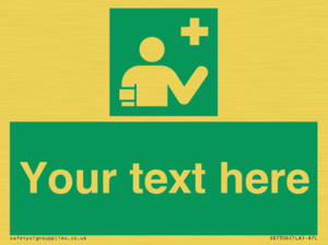 Custom Safe Condition First aid responder