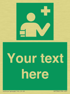 Custom Safe Condition First aid responder