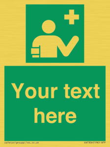 Custom Safe Condition First aid responder