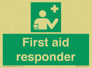 First aid responder 