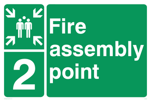Fire Assembly Point 2 - replaces SY475(2)