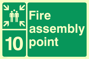 Fire Assembly Point 10