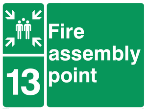 Fire Assembly Point 13