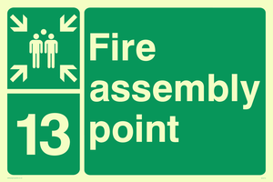 Fire Assembly Point 13