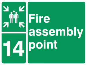 Fire Assembly Point 14