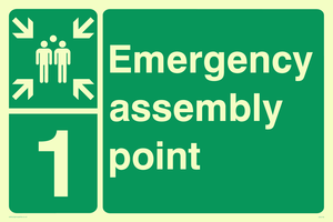 Emergency Assembly Point 1 - Replaces SY476(1)