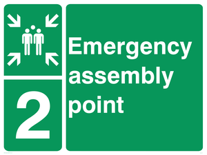 Emergency Assembly Point 2 - Replaces SY476(2)