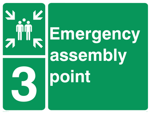 Emergency Assembly Point 3 - Replaces SY476(3)