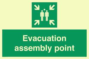 Evacuation assembly point