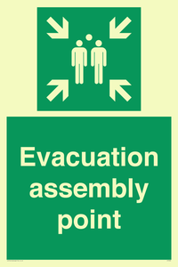 Evacuation assembly point
