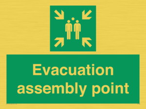 Evacuation assembly point