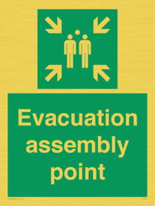Evacuation assembly point