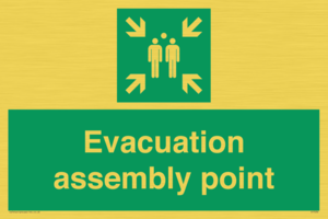 Evacuation assembly point