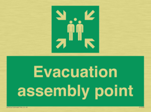 Evacuation assembly point