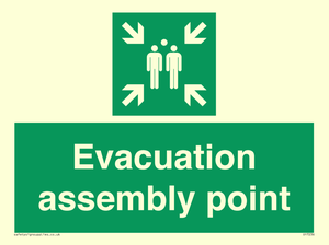 Evacuation assembly point