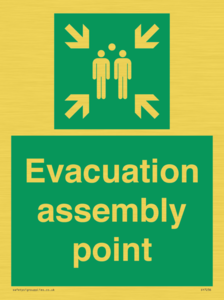 Evacuation assembly point