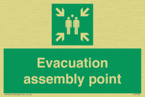Evacuation assembly point