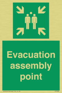 Evacuation assembly point