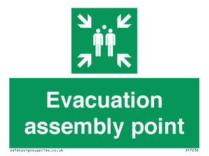 Evacuation assembly point
