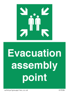 Evacuation assembly point