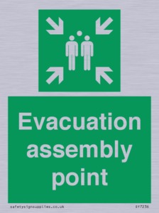 Evacuation assembly point