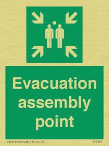 Evacuation assembly point