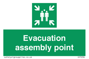 Evacuation assembly point