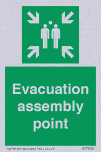 Evacuation assembly point